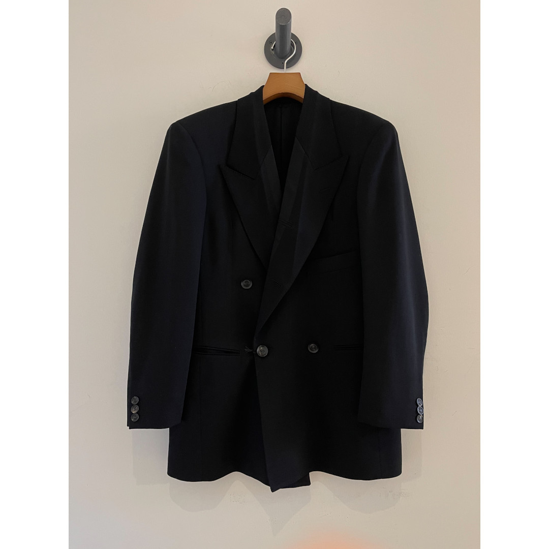 ＼全品10%OFFクーポン配布中／ SOSHIOTSUKI | ソウシオオツキ INSIDE LAPEL JACKET BLACK (S26SS10JKT) 26SS 26春夏 ジャケット アウター テーラー テーラード