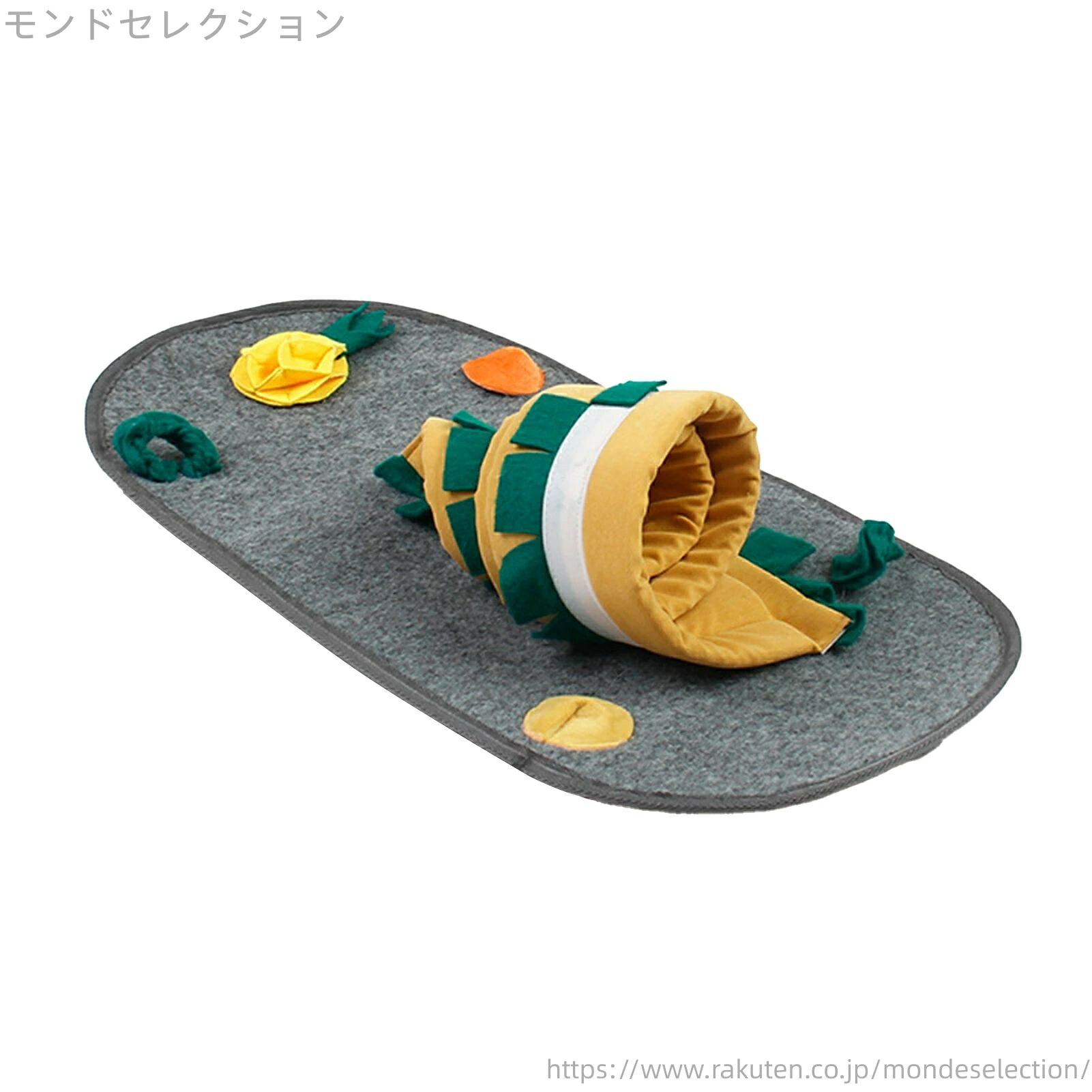 【送料無料】モルモット採餌マットゆっくり摂食インタラクティブ小動物トンネル採餌マットウサギチンチラ用