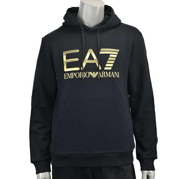 EA7 EMPORIO ARMANI イーエーセブン エンポリオ・アルマーニ ビッグ ロゴ パーカー 7M001190 AF17787 UC001 |MONDOROBE 店
