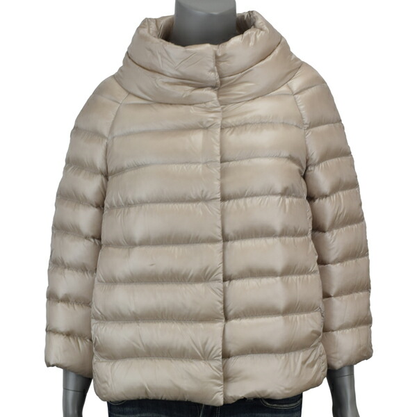 楽天市場】送料無料 HERNO ヘルノ ショート丈7分袖ダウンジャケット