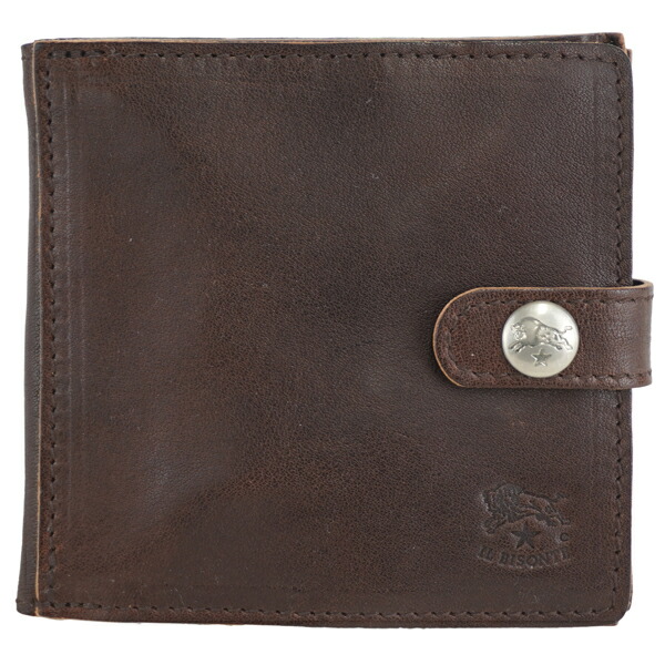 IL BISONTE イルビゾンテ BI FOLD WALLET　二つ折り財布　コンパクト財布　メンズ　レディース　ユニセックス SBW015 PO0001 BW432N/Caffe
