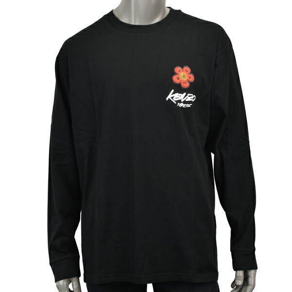 美品 KENZO BOKE FLOWER ロンT ロングTシャツ ネイビー M 楽天市場】KENZO ケンゾー 長袖 Tシャツ ロンT 5TS408 4SG BOKE