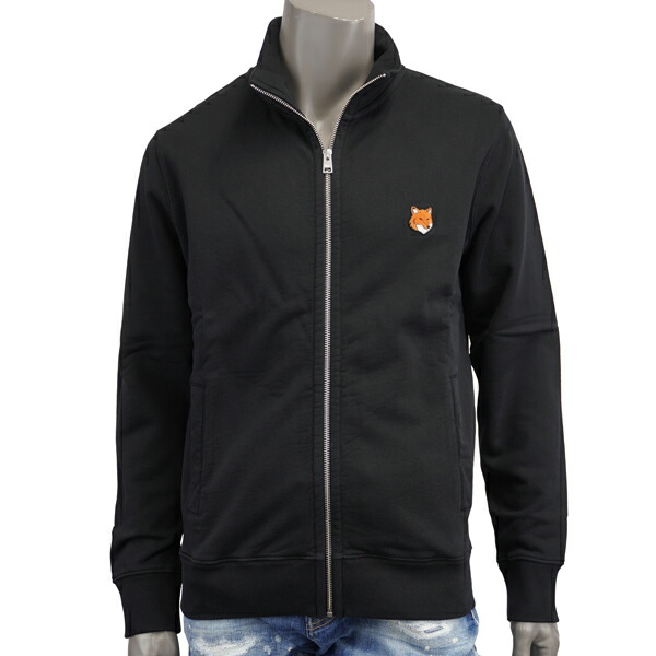MAISON KITSUNE メゾンキツネ FOX HEAD ZIPPED REGULAR SWEATSHIRT ジップトレーナー トラックジャケット PM02134KM0340 P199