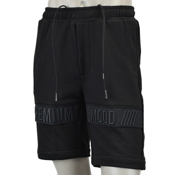 P.M.D.S. ピーエムディーエス LEON SHORT/刺繍ロゴ ショートパンツ S25SWB0101 FP07 BLACK
