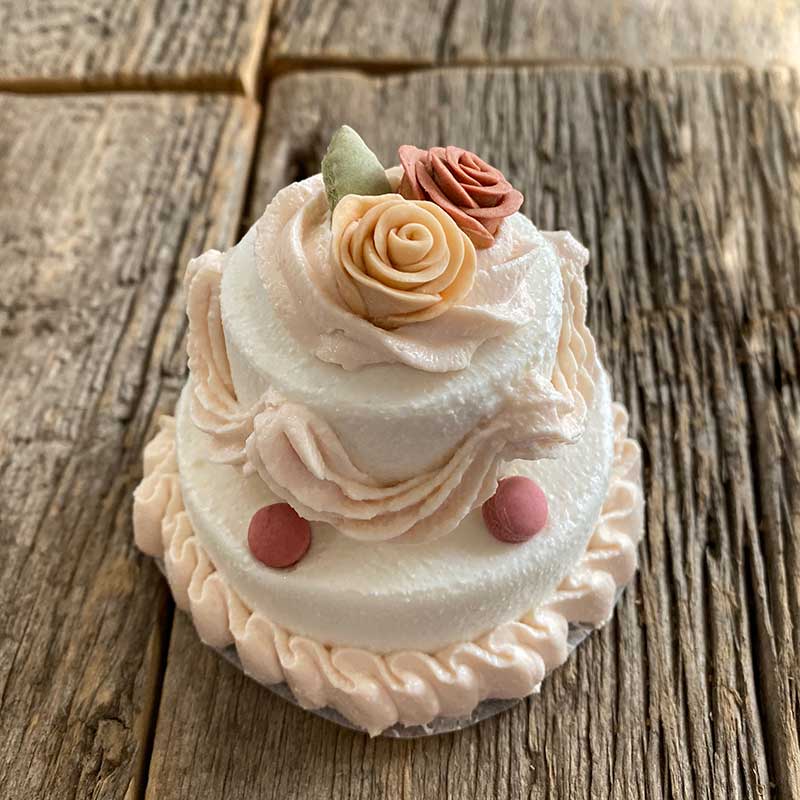 キッチンドック お祝い 冷凍 無添加 犬 ペット ボーン3本セット 送料無料 ドックフード セット 愛犬用 ローズケーキ ケーキセット