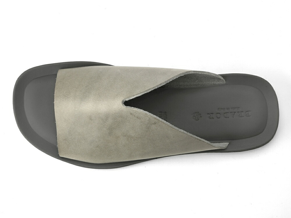 ブラ人形 Brador なめし革サンダル 鼠色 ぺてん師 バックル サンダル メンズ イタリア 大き目のバックルが突端のイタリア製 レザーサンダル Damienrice Com