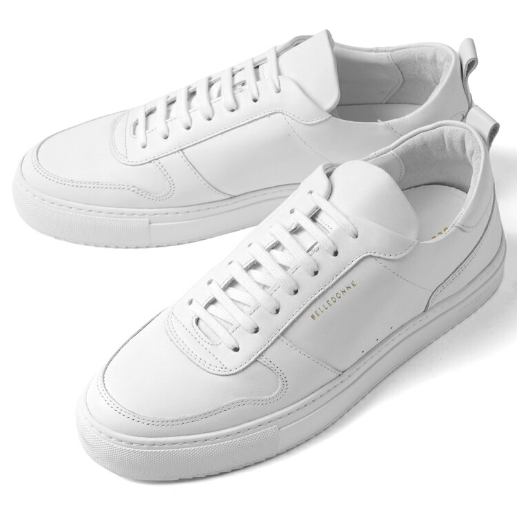 ベルドンヌ BELLEDONNE スニーカー B0 FULL WHITE レザー ホワイト 白 メンズ スポーツ スニーカー フランス プレミアム ラグスポ シンプル ブランド 本革 おしゃれ 革スニーカー 高級スニーカー 白スニーカー メンズスニーカー シューズ 大きいサイズ｜GRANDPERE（グランペル） 21,087円