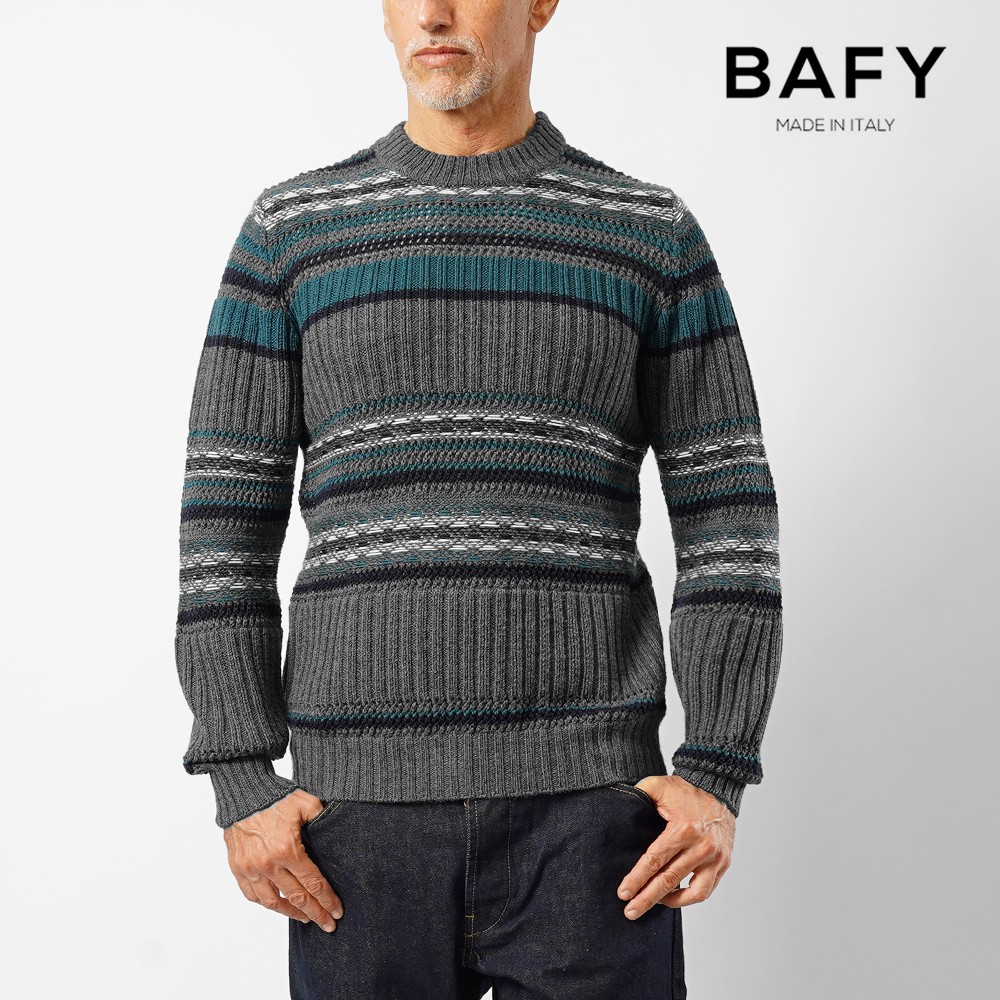 BAFY バフィー メリノウールミドルゲージクルーネックニット 48 by_7144_c.jpg