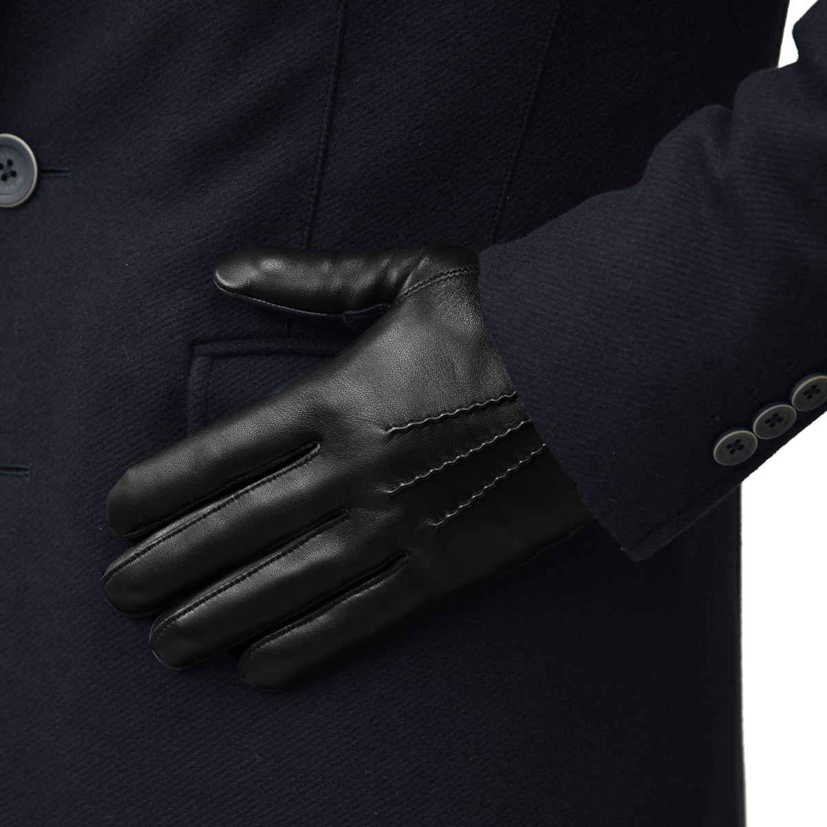 グローブス Gloves 手袋 レザー グローブ メンズ手袋 Ca060l ブラック レザー グローブ ネイビー ブラウン アイボリー オレンジなど全7色 ネコポス対応 本革 グローブ メンズ Grandpere100年続く老舗グローブファクトリーが送るクオリティ抜群のグローブ