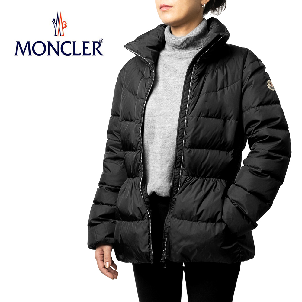 【楽天市場】モンクレール MONCLER ダウンコート GUERY ブラック ダウンジャケット 秋冬 レディース アウター インポート ブランド  ダウン 軽い 暖かい ショート丈 ハイネック ナイロン ワッペン サイズ size 2 3 大きいサイズ 送料無料 : GRANDPERE ...