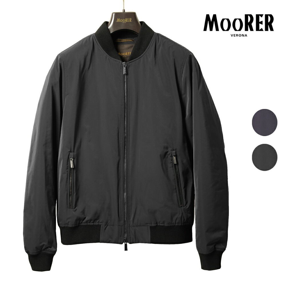 MOORER（ムーレー） 50サイズ ナイロン シングルライダースジャケット 楽天市場】ムーレー MOORER ナイロンライダース VANGI-KN