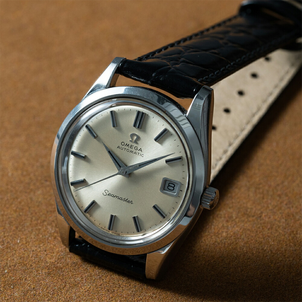 【中古】オメガ シーマスター OMEGA Seamaster 166.010 cal.565 サンレイダイヤル SS 168.024 ステンレス 腕時計 ヴィンテージ ウォッチ アンティーク 時計 自動巻 機械式 自動 メンズ 機械式時計 OH済【非防水】｜GRANDPERE（グランペル）