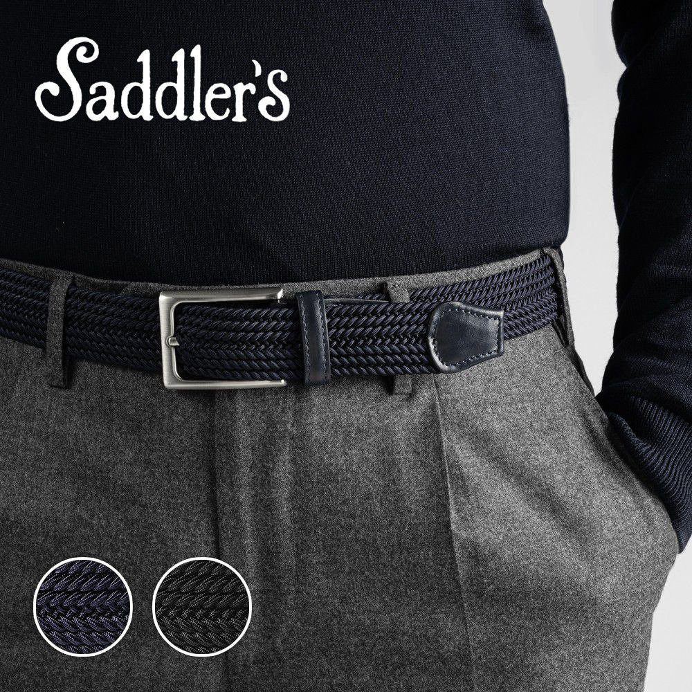 楽天市場】サドラーズ Saddler's ベルト G337 ブラック ダークブラウン 