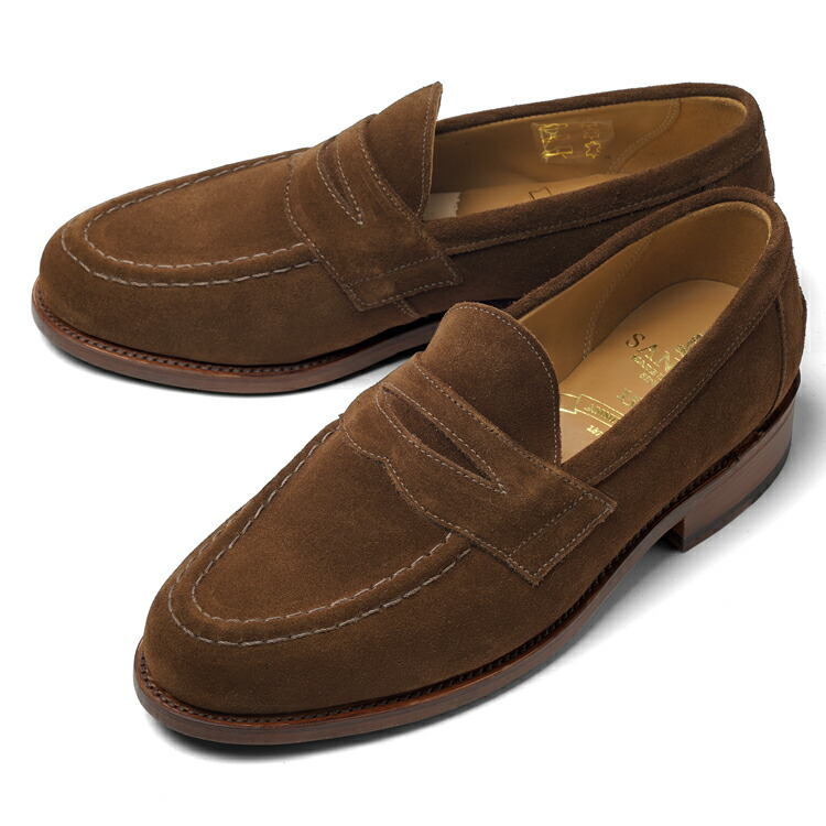 ジッパー付きラベンダースエードローファー SHIPS別注】ALDEN: スエード タッセル ローファー｜ SHIPS 公式
