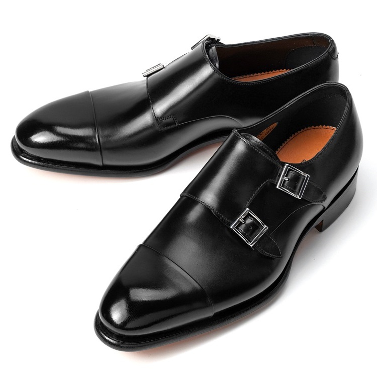 楽天市場】サントーニ SANTONI 12621 ストレートチップ ブラック 