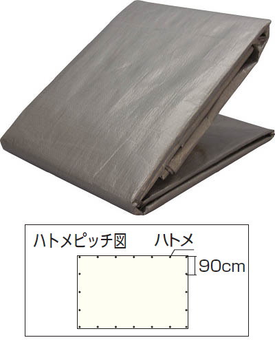 ユタカ(Yutaka)　UVシルバー/ブラックシート　#3000　7.04&times;8.90m｜工具のお店　モンジュＳＨＯＰ