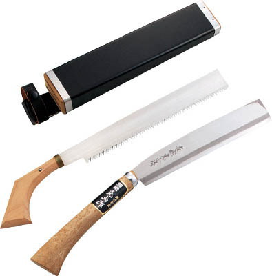 豊稔　光山作　2丁差　腰鉈/鋸｜工具のお店　モンジュＳＨＯＰ