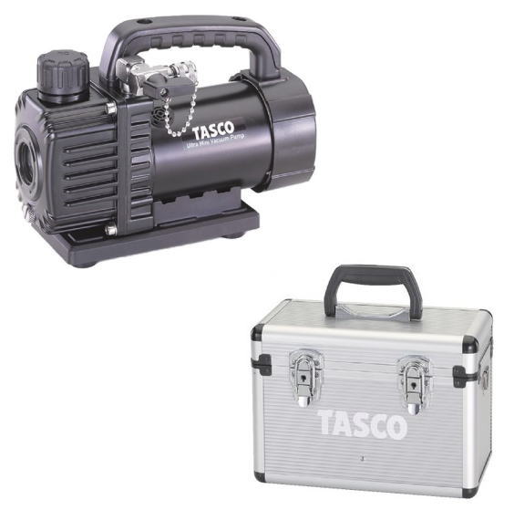 TASCO（タスコ） オイル逆流防止弁付ウルトラミニシングルステージ真空ポンプ　 ケース付き　TA150SVC-B