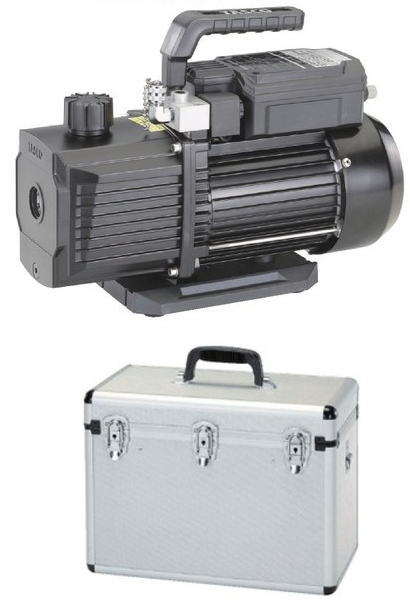 TASCO（タスコ） オイル逆流防止弁付高性能ツーステージ真空ポンプ　 ケース付き　TA150XE-B