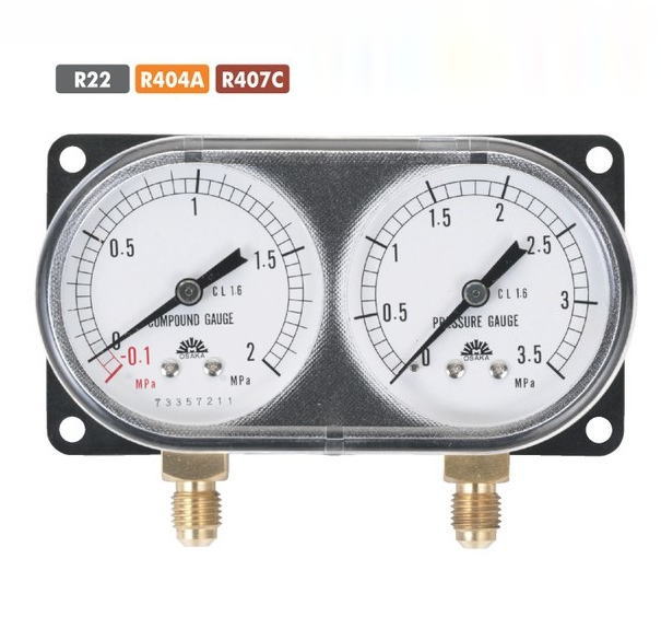 TASCO（タスコ） モニターゲージキット(R22/R404A/R407C)ヒートポンプタイプ　TA147WH