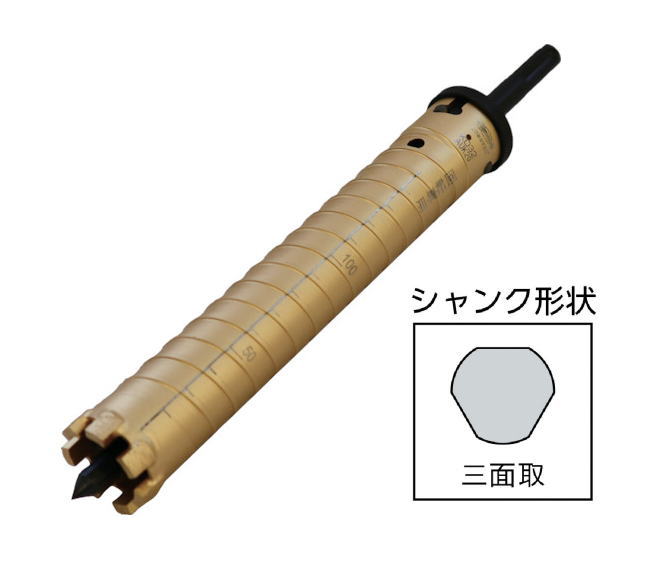LOBSTER(ロブテックス) ダイヤモンドコアドリル (10粍シャンク) 32粍 電動・エア工具用アクセサリー-穴あけ工具用アクセサリー