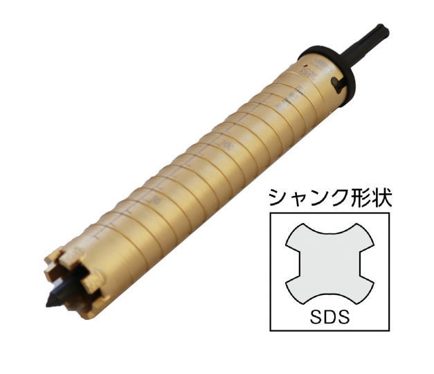 LOBSTER(ロブテックス) ダイヤモンドコアドリル (SDSシャンク) 35mm|工具のお店 モンジュSHOP