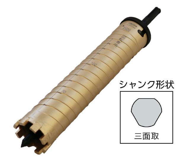LOBSTER(ロブテックス) ダイヤモンドコアドリル (10mmシャンク) 40mm|工具のお店 モンジュSHOP