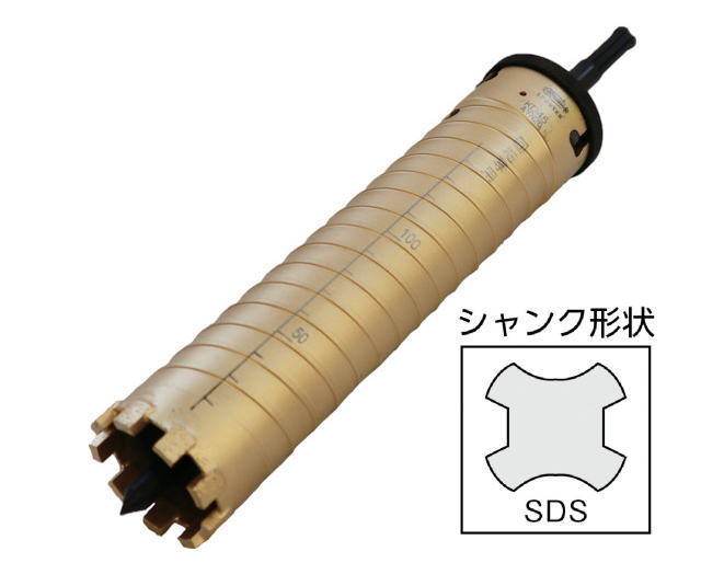 LOBSTER(ロブテックス) ダイヤモンドコアドリル (SDSシャンク) 45粍 花・ガーデン・DIY-電動・エア工具用アクセサリー