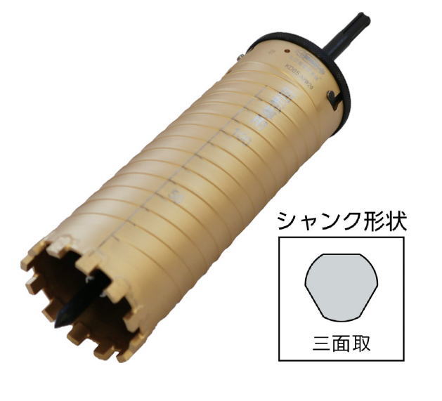 LOBSTER(ロブテックス)　 ダイヤモンドコアドリル　 (13mmシャンク)　65mm