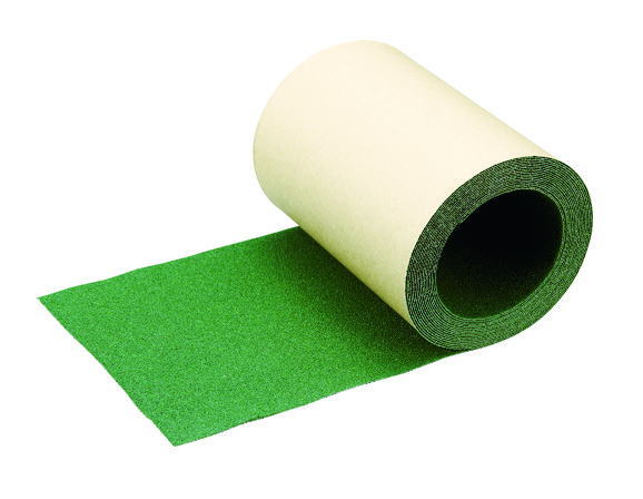 TRUSCO(トラスコ) ノン横すべり磁気テープ(屋外用) 幅150mm×10m 緑