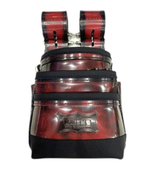 楽天市場】ニックス KNICKS アドバンガラス革腰袋 レッド ADV-301DDX-R