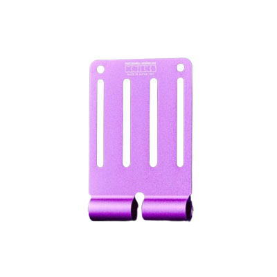 KNICKS(ニックス) アルミ削り出しベルトループ (一部削り出し) ALU-15L-V 紫