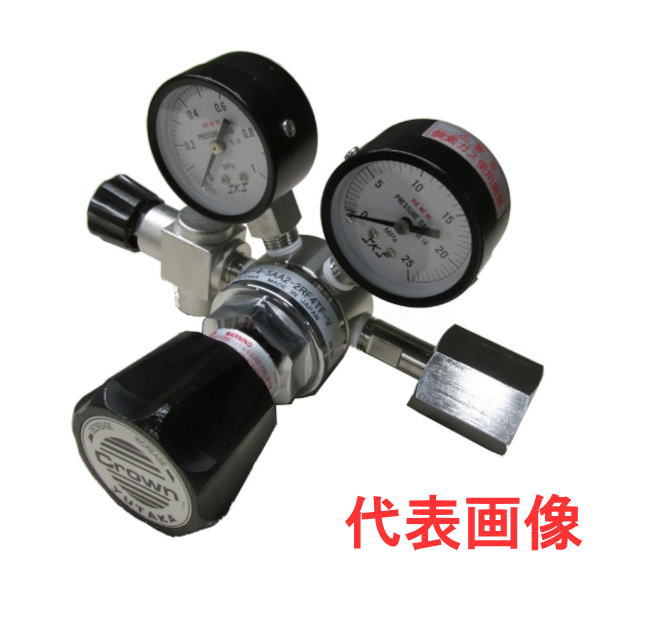 ユカタ(Crown) ステンレス鋼製弁膜付二段式委しい剪断応力合わせる器 Ｎ用 GSR2-4-5AB3-2RF4TF-V-N2