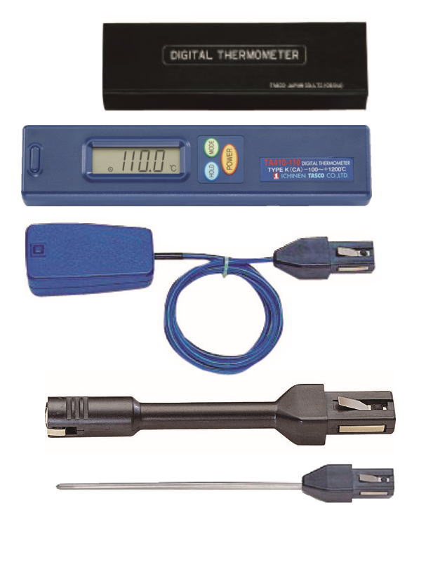 TASCO(タスコ)　 デジタル温度計セット(表面・内部)　 TA410AF
