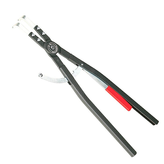KNIPEX(クニペックス) 穴用スナップリングプライヤー 曲タイプ/対応内径:252~400mm 4420-J61|工具のお店 モンジュSHOP