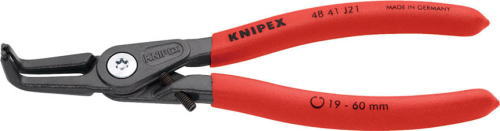KNIPEX(クニペックス)　 穴用精密スナップリングプライヤー　 曲(ストッパ付)/対応内径：16mm～60mm