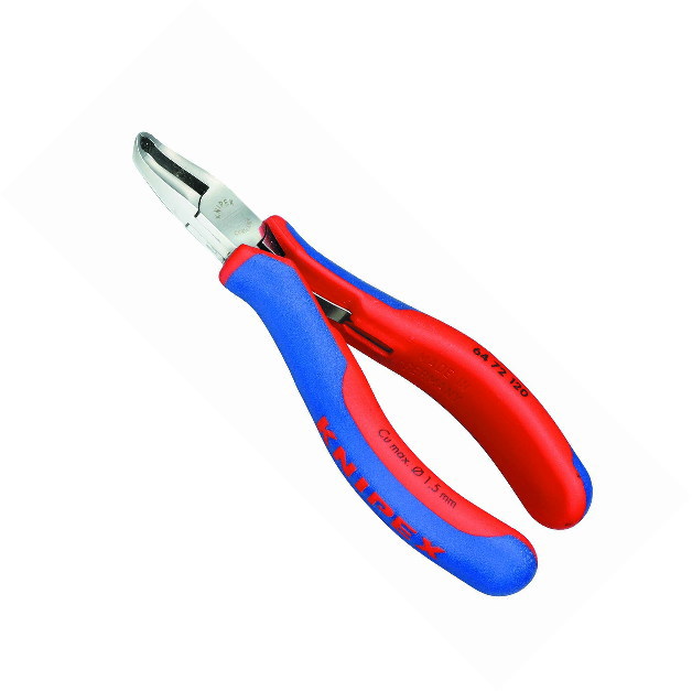 KNIPEX(クニペックス)　 エレクトロニクスエンドカッティングニッパー　 切断面：小さい傘状 6472-120 9,309円
