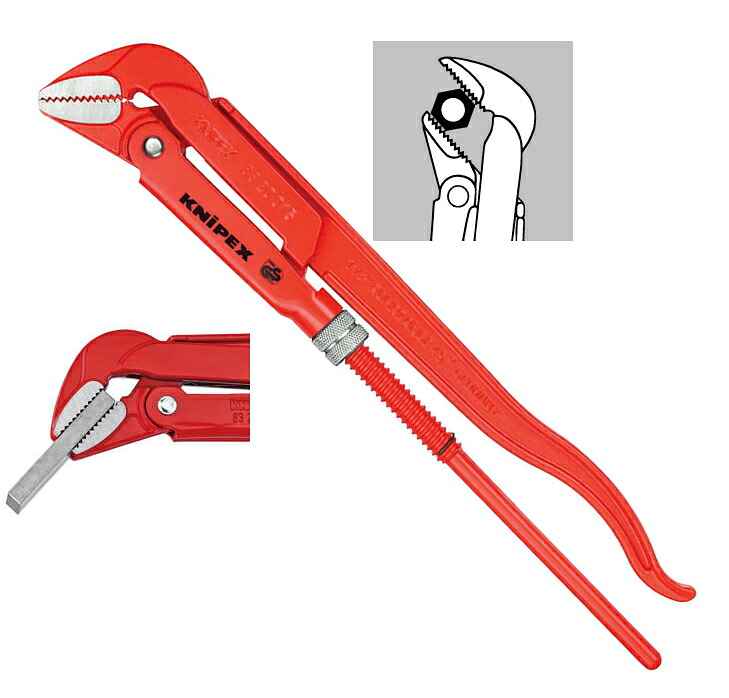 KNIPEX(クニペックス) 煙管レン・`(45°) \u003cBR\u003e8320-015