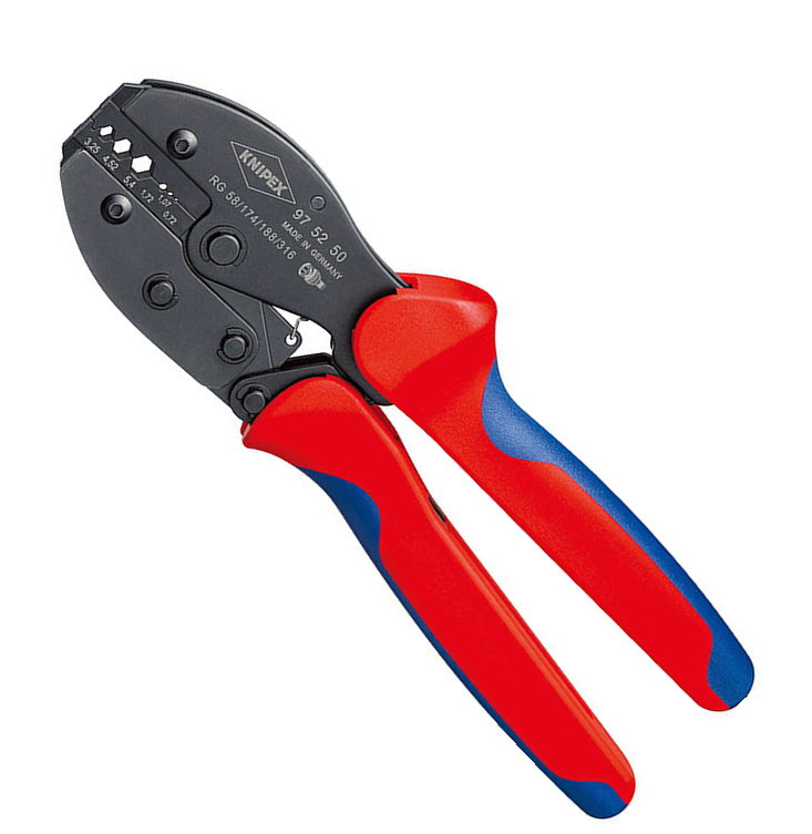 KNIPEX(クニペックス)　 COAX/BNC/TNCコネクター用圧着ペンチ　 9752-50
