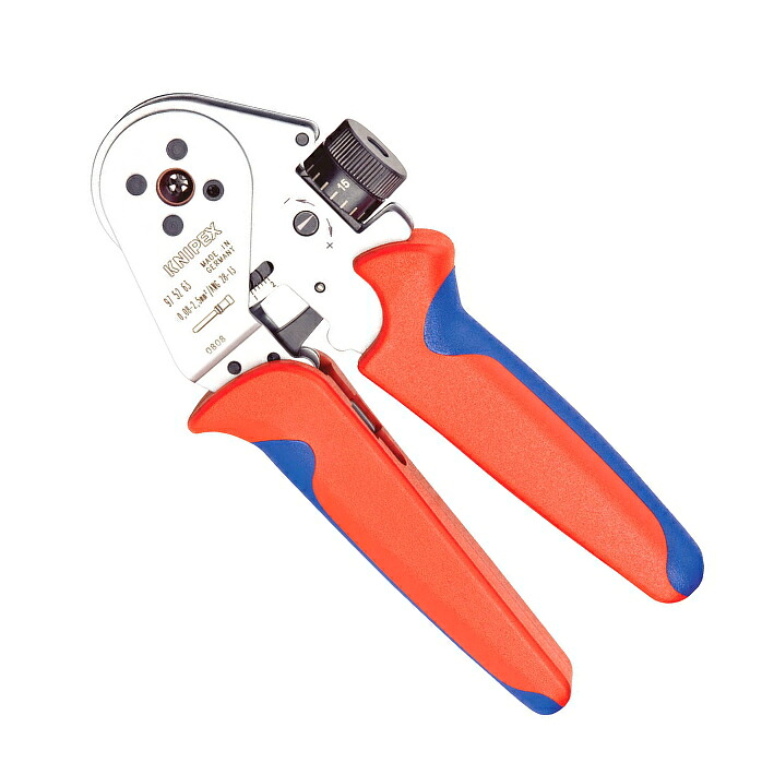 KNIPEX(クニペックス) クローズドバレル4インテンド用圧着プライヤー 9752-63