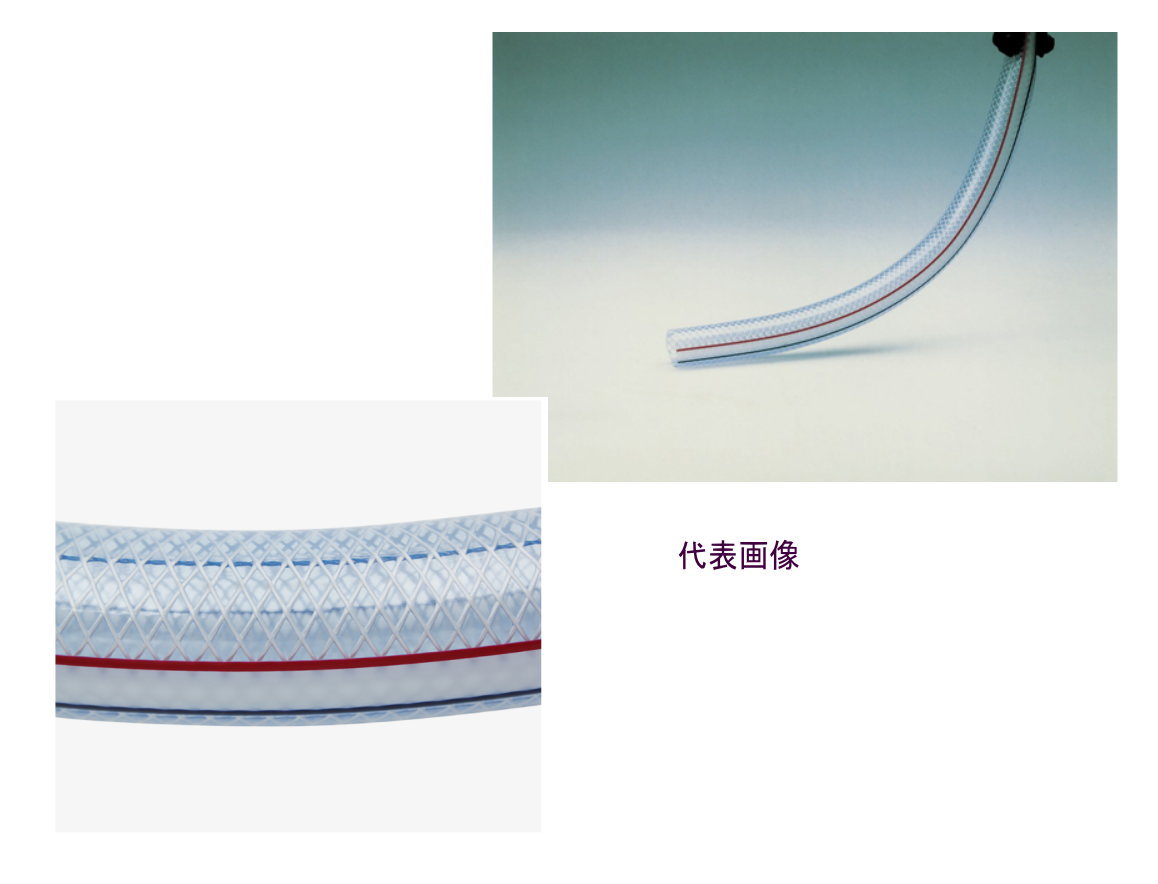 トヨロンホースTR型 　 TR-6　6mm×11mm (100m巻)