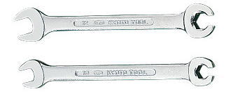 KTC ブレーキパイプ用 めがねレンチ(MZ1) 2本組　　MZ112