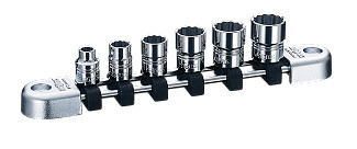 KTCnepros(ネプロス)6.3(1/4")ソケットセット12角6コ組　NTB206WA｜工具のお店　モンジュＳＨＯＰ