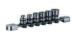 KTCnepros(ネプロス)9.5(3/8")ソケットセット12角　6コ組　NTB306WA｜工具のお店　モンジュＳＨＯＰ 8,188円