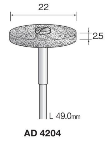 Minimo（ミニター）レジンボンドダイヤモンドバー　軸径2.34｜工具のお店　モンジュＳＨＯＰ