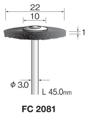 Minimo（ミニター） ナイロンブラシ　 静電気防止ナイロン　 軸径3.0　3本入 6,016円