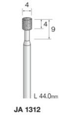 Minimo（ミニター） 精密研削工具　 ハイセラミックダイヤモンドバー　 軸径3.0