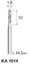 Minimo(ミニター)スチールドリル 1.8mm 軸径2.34 入数10本|工具のお店 モンジュSHOP