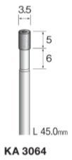 Minimo(ミニター)電着ダイヤモンドコアドリル 3.5mm 軸径3.0|工具のお店 モンジュSHOP