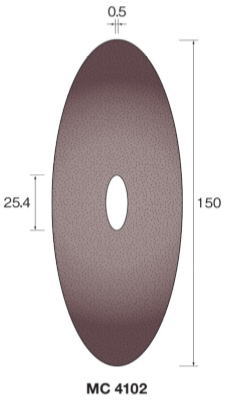 Minimo（ミニター） カッティングディスク　 レジボンドダイヤモンドブレード　 150mm